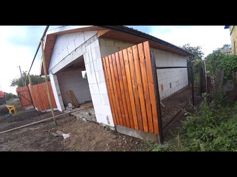 Видео: 35. Fence \ Фасадный забор
