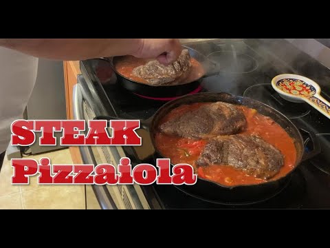 Видео: Рецепт стейка пиццайола от шеф-повара Дома — стейк рибай пиццайола