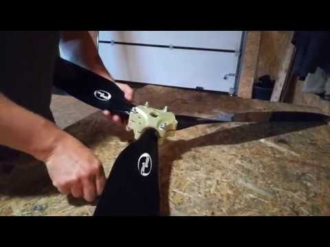 Видео: Аэролодка....  сборка установки  18-150