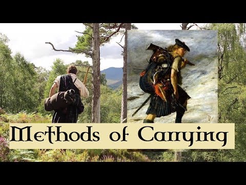 Видео: Методы ношения одежды горцами. Плед (килт), постельный мешок и другие традиционные вещи.