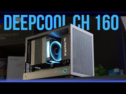 Видео: МОЩНЫЙ компактный ПК в DeepCool CH160: i5-14600KF + RTX 5070! 💻✨