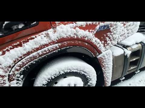 Видео: Костанай,  первый снег...