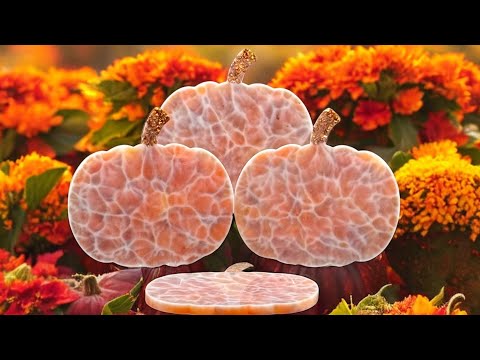 Видео: #354 Великолепные подставки в виде тыкв из ларимара из эпоксидной смолы