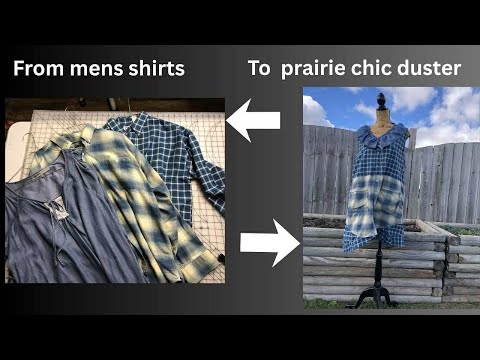 Видео: Переделайте мужские рубашки в шикарную тряпку для пыли!