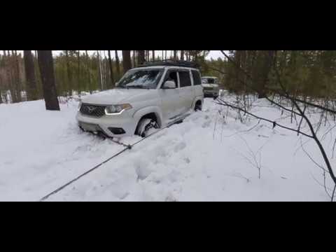 Видео: Неудачные испытания самовытаскивателя на УАЗ патриот