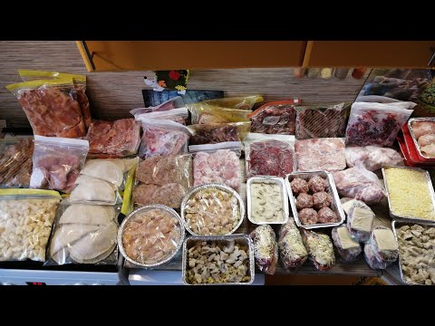 Видео: Домашние полуфабрикаты на месяц