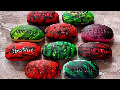 Видео: Cutting colored soaр | ASMR SOAP | Резка крашенного мыла | ASMR SOAP |