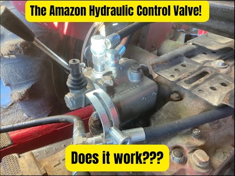 Видео: Работает ли гидравлический регулирующий клапан Amazon на моем MF 35?