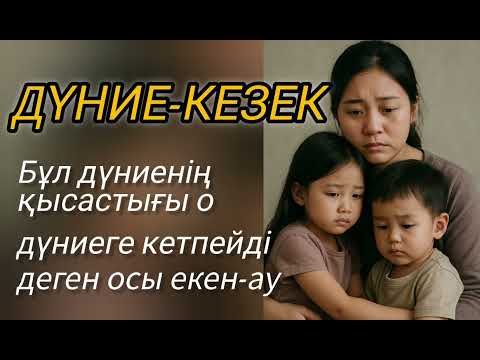 Видео: БҰЛ ДҮНИЕНІҢ ҚЫСАСТЫҒЫ О ДҮНИЕГЕ КЕТПЕЙДІ ДЕГЕН ОСЫ- АУ... Әңгіме