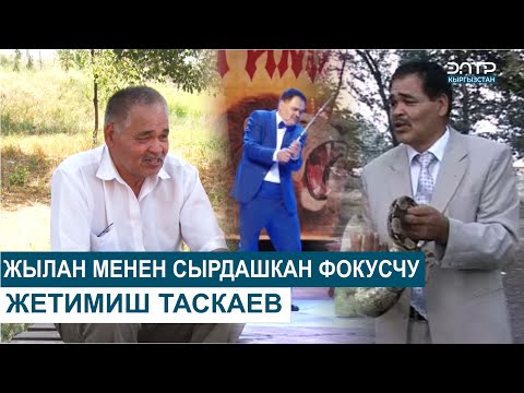 Видео: ЖЫЛАН МЕНЕН СЫРДАШКАН ФОКУСЧУ ЖЕТИМИШ ТАСКАЕВ КИМ ЭЛЕМ КИМ БОЛДУМ