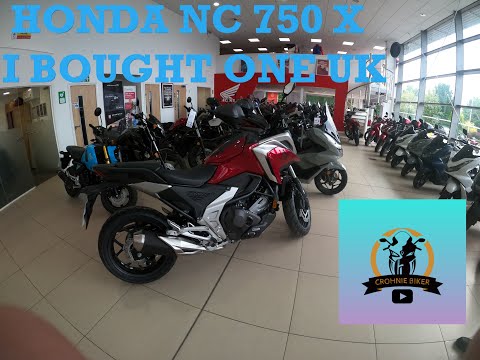 Видео: Honda NC 750 X. Провел тест-драйв. Понравился... Купил такой... В Великобритании...