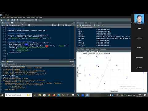 Видео: Модель случайного леса и модель SVM в R ML2