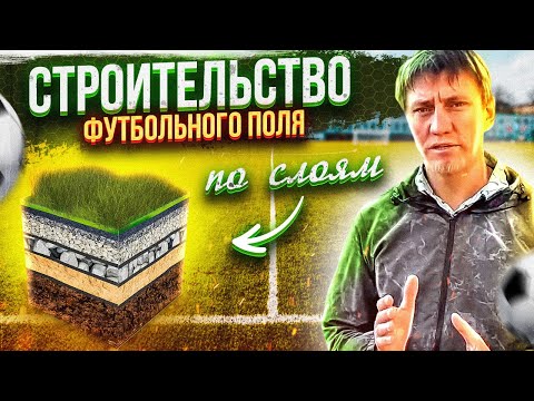 Видео: ⚽️ Строительство Футбольного Поля С Искусственным Покрытием / Школьное Футбольное Поле Под Ключ ⚽️