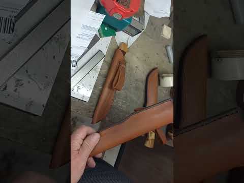 Видео: Нож после ремонта.