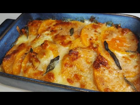 Видео: Тыква становится вкуснее мяса! Все сырое в духовке! Здоровый и вкусный рецепт!