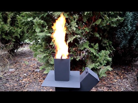 Видео: Самая Мощная МИНИ Печи! Homemade Rocket Stove