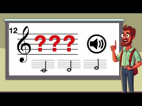 Видео: Сольфеджио с нуля. РАЗВИТИЕ СЛУХА. Ноты До, Ре, Ми. До мажор.  Уровень 4