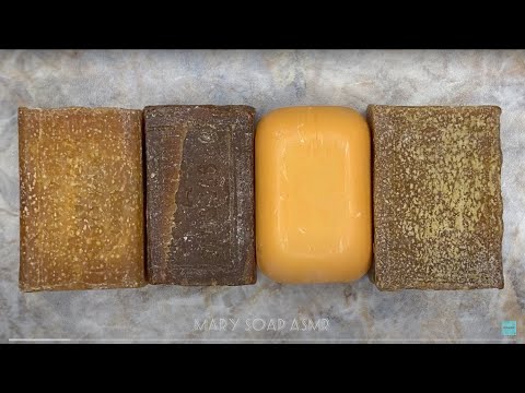 Видео: Dry retro soap set/asmr soap cutting/relaxing video/сухое мыло/асмр резка ретро мыла/Релакс