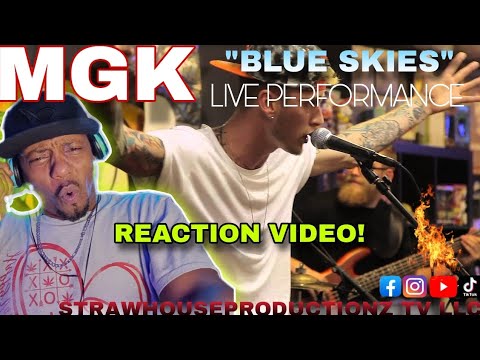 Видео: РЕАКЦИЯ НА ВЫСТУПЛЕНИЕ MGK «BLUE SKIES» (ОФИЦИАЛЬНОЕ ВИДЕО)! 🔥 @mgk @taureanbrogdon #реакция #fyp
