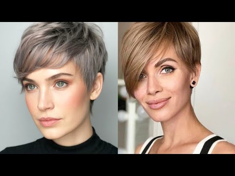 Видео: 50 последних изображений коротких стрижек для женщин и удлиненного боба-пикси