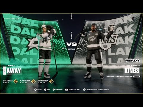 Видео: NHL 25 Второй тур регулярный чемпионат DALLAS Stars - LOS ANGELES Kings