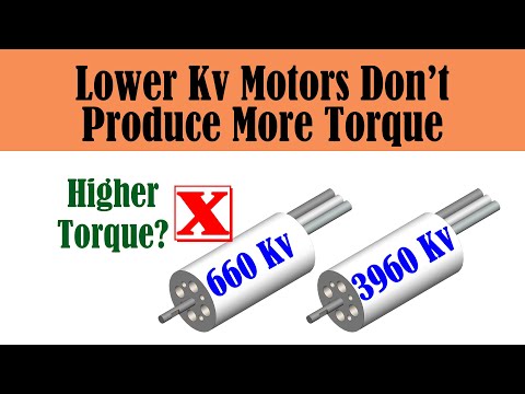 Видео: Хватит говорить, что двигатели с низким Kv производят больший крутящий момент