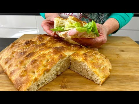 Видео: Таким образом, вы БОЛЬШЕ НЕ УСТАЕТЕ готовить ФОКАЧЧА 😁