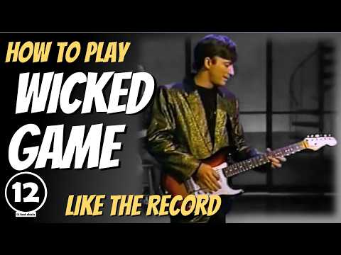 Видео: Wicked Game — Крис Айзек (Джеймс Уилси) | Урок игры на гитаре