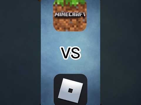 Видео: Minecraft vs Roblox🤯❤️ #shorts #minecraft #roblox #games #рек #врек #рекомендац #short #compot #комп