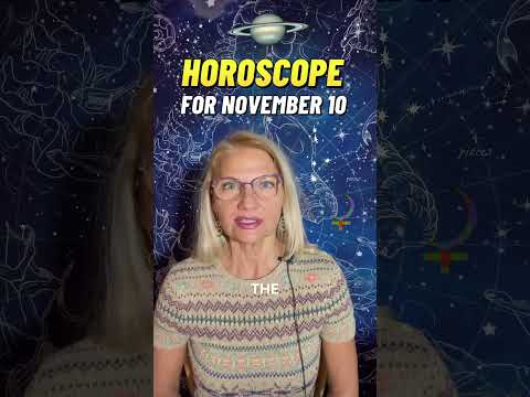 Видео: 🌙♓️ #гороскоп на 10 ноября 2024г #астролог #horoscope #astrology