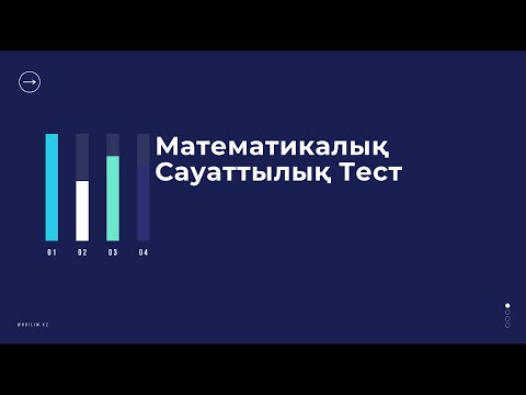 Видео: ҰБТ Математика Сауаттылық Нұсқа талдау (@8bilim.kz)