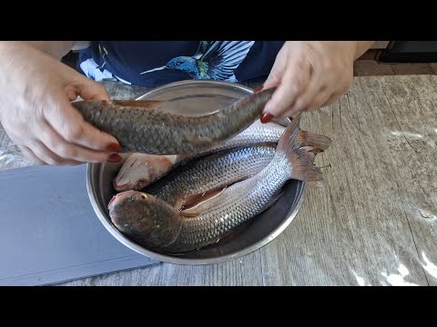 Видео: НАИВКУСНЕЙШАЯ МАРИНОВАННАЯ РЫБА-ПЕЛЕНГАС.Как можно готовить толстолобика,щуку,сазана, карася.