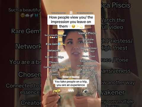 Видео: Как люди видят вас/какое впечатление вы на них производите🥹