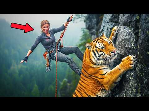 Видео: Она рискнула ЖИЗНЬЮ ради спасения тигра. Но реакция зверя УЖАСНУЛА...