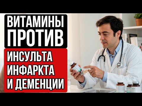 Видео: ЭТИ ВИТАМИНЫ СПАСУТ ОТ ИНСУЛЬТА, ИНФАРКТА И ДЕМЕНЦИИ!