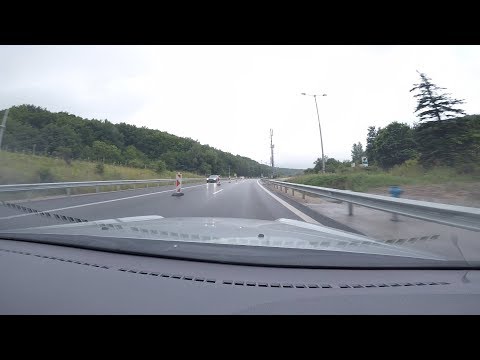 Видео: Driving on Hemus Highway, Bulgaria - Автомагистрала Хемус, България Part 3