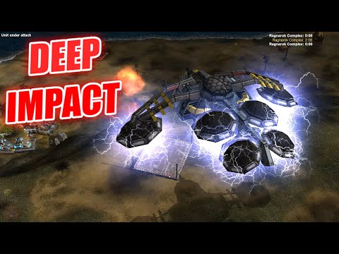 Видео: МАКСИМУМ ФУТУРИЗМА МОД DEEP IMPACT НОВЫЕ ПОВЫШЕНИЯ GENERALS ZERO HOUR