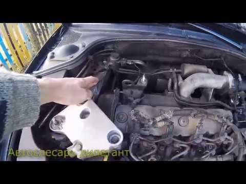 Видео: Расположение узлов и агрегатов под капотом на примере 1.9dCi  Laguna 2 Renault