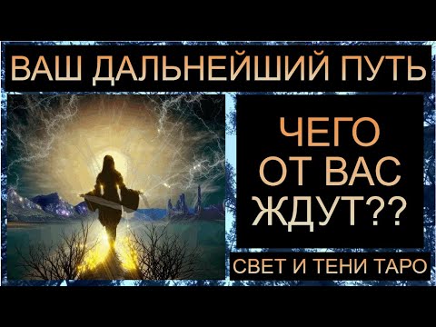 Видео: ВАШ ДАЛЬНЕЙШИЙ ПУТЬ: ЧЕГО ОТ ВАС ЖДУТ?? #таро #таропрогноз #таросегодня