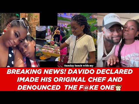 Видео: ДАВИДО ОБЪЯВЛЯЕТ, ЧТО ИМЭД БЫЛ ЕГО ПЕРВОНАЧАЛЬНЫМ ШЕФ-ПОВАРОМ СЕЙЧАС И В БУДУЩЕМ, ПОКА ЧИОМА ДИСК...