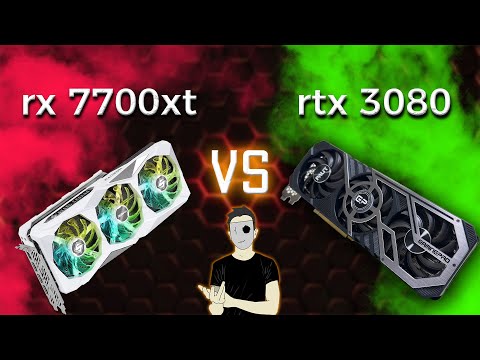 Видео: RX 7700 XT vs RTX 3080 10gb | RTX 3080 актуальна? | AMD vs NVIDIA