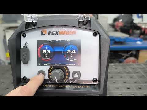 Видео: FoxWeld SAGGIO TIG 205P AC/DC PFC LCD Полный обзор аппарата!