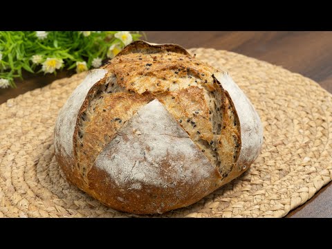 Видео: Как легко испечь хлеб дома! Рецепт, который все пробуют!