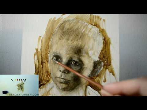 Видео: Подмалевок: простой способ для начинающих художников.
