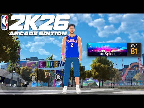 Видео: Моя первая игра MyCAREER в NBA 2K26 Arcade Edition!