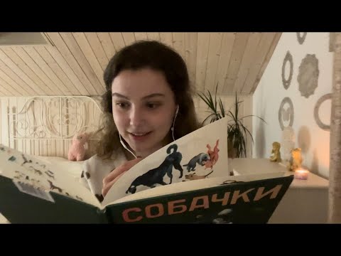 Видео: асмр: читаю книжку / asmr: reading a book