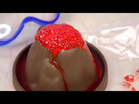 Видео: Извержение Вулкана Эксперимент