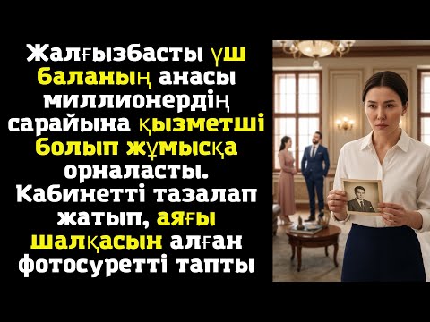 Видео: Жалғызбасты үш баланың анасы миллионердің сарайына қызметші болып жұмысқа орналасты. Кабинетті