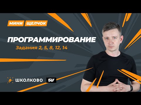 Видео: Программирование. Задания 2, 5, 8, 12, 14. МИНИ-ЩЕЛЧОК перед досрочным ЕГЭ по информатике 2024