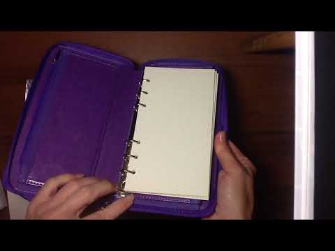 Видео: Filofax  с Алиэкспресс, стоит ли покупать. Обзор планера-кошелька.